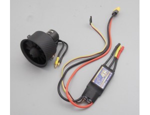 Flyfans 50mm 12 Blade 3200Kv EDF Power Combo For 6S